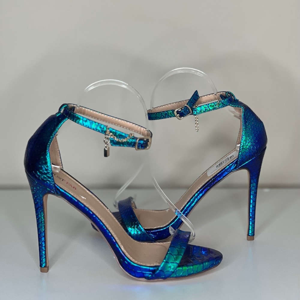Metallic JustFab Heels